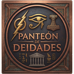 Icono-Botón Panteón de Deidades - Chris J. Peake (www.xkpeake.com)